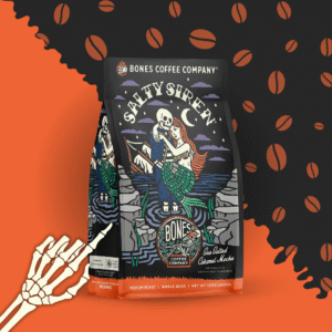 Bones Salty Siren Flavored Coffee | 12oz | Whole Bean & Ground