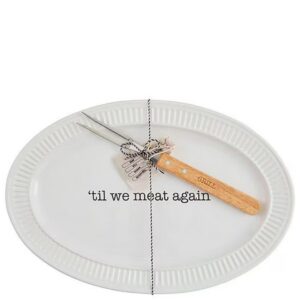 Mud Pie Circa Grill Set, Platter 12 x 18 "