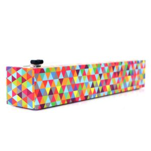 ChicWrap Triangle Refillable Plastic Wrap Dispenser Withslide Cutter and 250 Professional Wrap