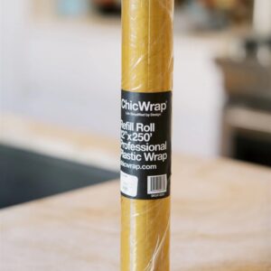 ChicWrap 12 250 Plastic Wrap Refill Roll