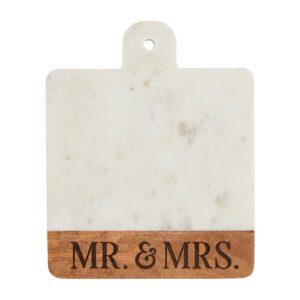 Mud Pie Small Mrs Marble Board, 9 1/2 x 7 3/4