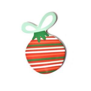 Happy Everything Striped Ornament big attachment