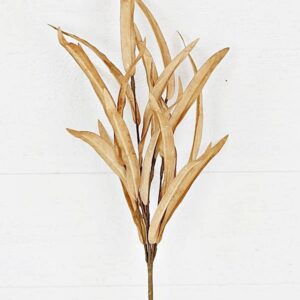 18in Pick-Foam Willow Leaves-Beige- Floral