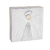 Mud Pie Angel Block Art (Small)