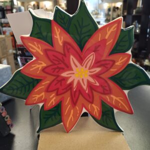 Happy Everything Big Poinsettia Attachment