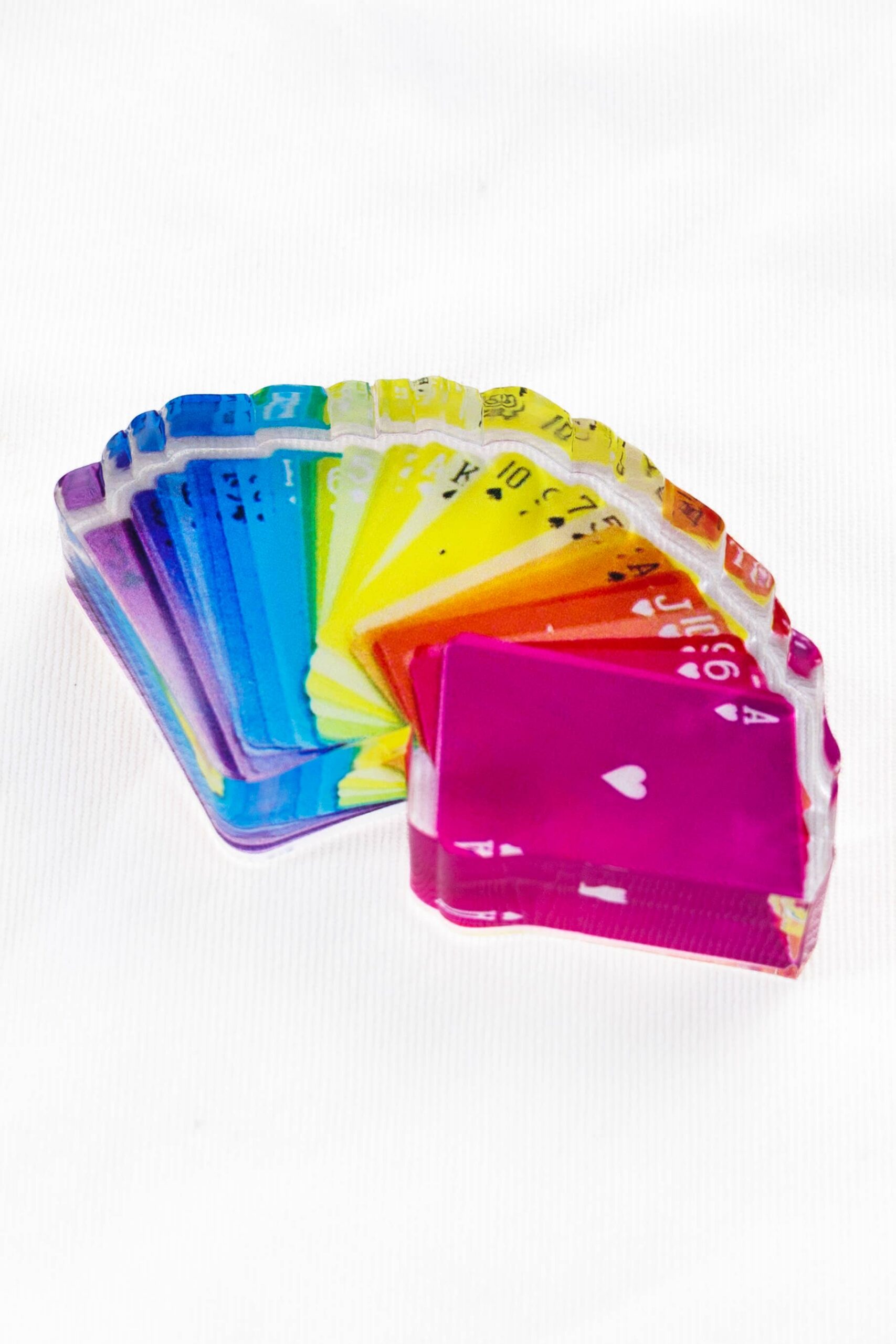 Acrylic Napkin Weight, Card Game 2 1 Acrylic Napkin Weight, Card Game 2