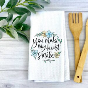 You Make My Heart Smile Friend Gift Floral Spring