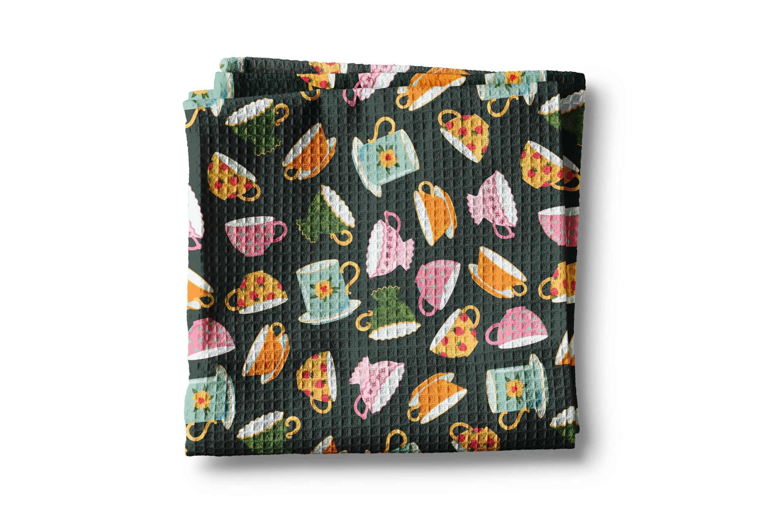 Tea Cup Room Shop Coffee Teacup Waffle Kitchen Towel Dish 1 Tea Cup Room Shop Coffee Teacup Waffle Kitchen Towel Dish