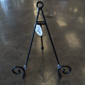 Happy Everything Black Mini Plate Stand