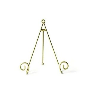 Happy Everything Gold Plate Stand Big