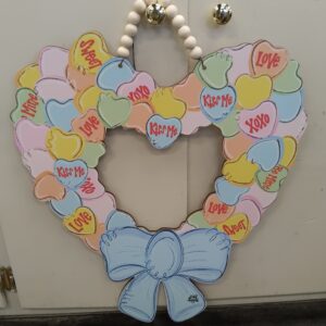 DK Conversation Heart Door Hanger