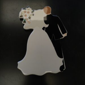 Happy Everything Big Bride And Groom Attachment