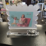Nora Flemming Clearly A-Nora-Ble Scalloped Acrylic Frame