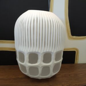 Elevarre 16" Arles White Lg Vase