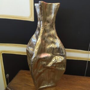 Elevarre 19" Bastia Sm Gold Vase