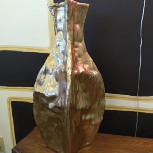 Elevarre 23" Bastia Lg Gold Vase