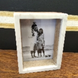 Mud Pie 5 x 7 Wood Marble Shadow Farms