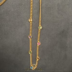 Dolce Delicate Station Necklace Multi