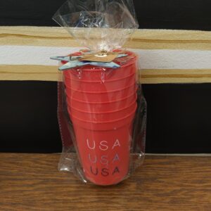 Mudpie Red Americana Party Cups