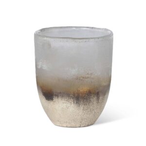 Park Hill Collection Fairbanks Organic Glass Vase, Medium