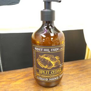 Honey Hill Farm Split Cedar Liquid Hand Soap 16 oz