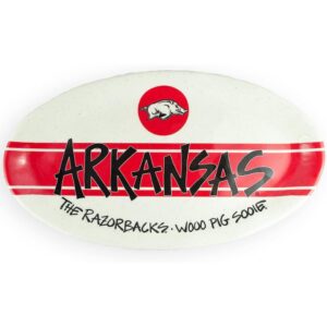 Magnolia Lane Arkansas Razorbacks Oval Kitchen Platter