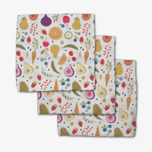 Geometry Farmers Market Dishcloth Set