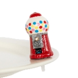 Nora Fleming Chews Wisely (Gumballs)- Hand-Painted Ceramic Decor - Everyday Minis for the Home and Office