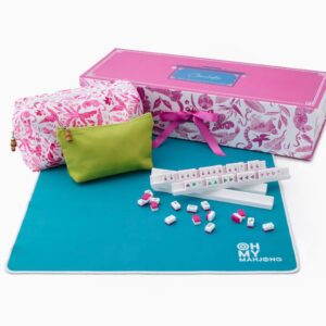 Oh My Mahjong Charleston Mahjong Travel Set