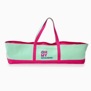 Oh My Mahjong Mint Mat Storage Bag