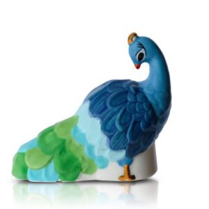 Nora Fleming Fancy Feathers (Peacock) A446 - Hand-Painted Ceramic Decor