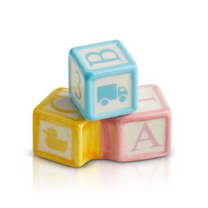 Nora Fleming Baby Blocks Mini