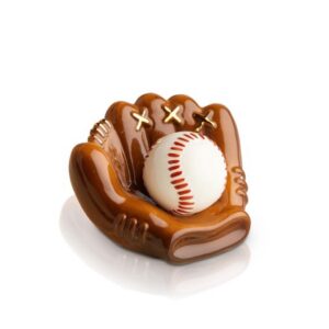 Nora Fleming Mini: Baseball Mitt Mini
