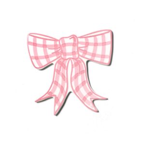 Happy Everything Mini Pink Gingham Bow