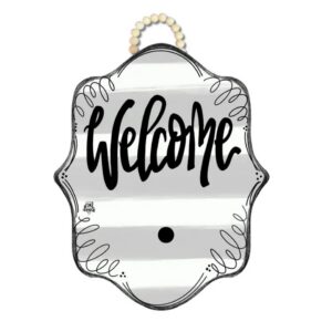 DK White "Welcome" Hanger + Mini