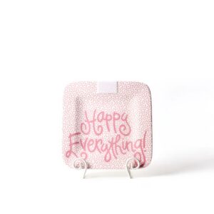 Happy Everything Pink Small Dot Mini Platter