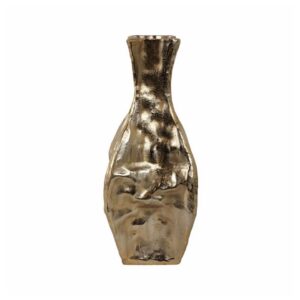 Elevarre 19" Bastia Sm Gold Vase