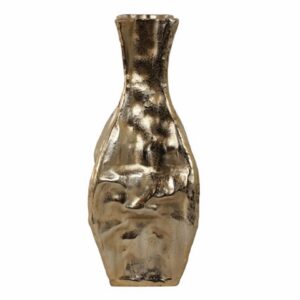 Elevarre 23" Bastia Lg Gold Vase