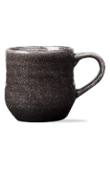 Tag Loft Reactive Glaze Mug black