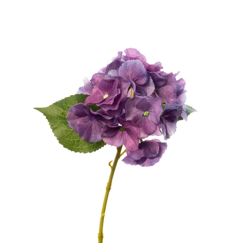 Real Touch Hydrangea - 14 Inch - Violet 1 Real Touch Hydrangea - 14 Inch - Violet