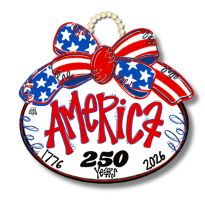 DK America Bow 250th Door Hanger