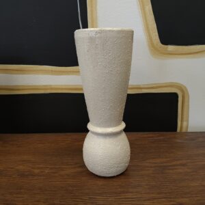 Small Cream Textured Vase