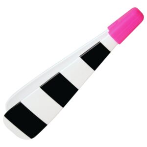 French Bull Black & White Stripe Tongs