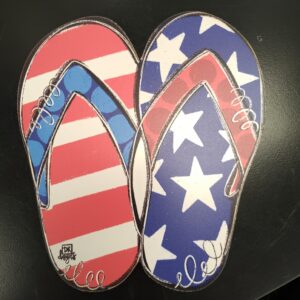 DK Patriotic Flip Flop Mini