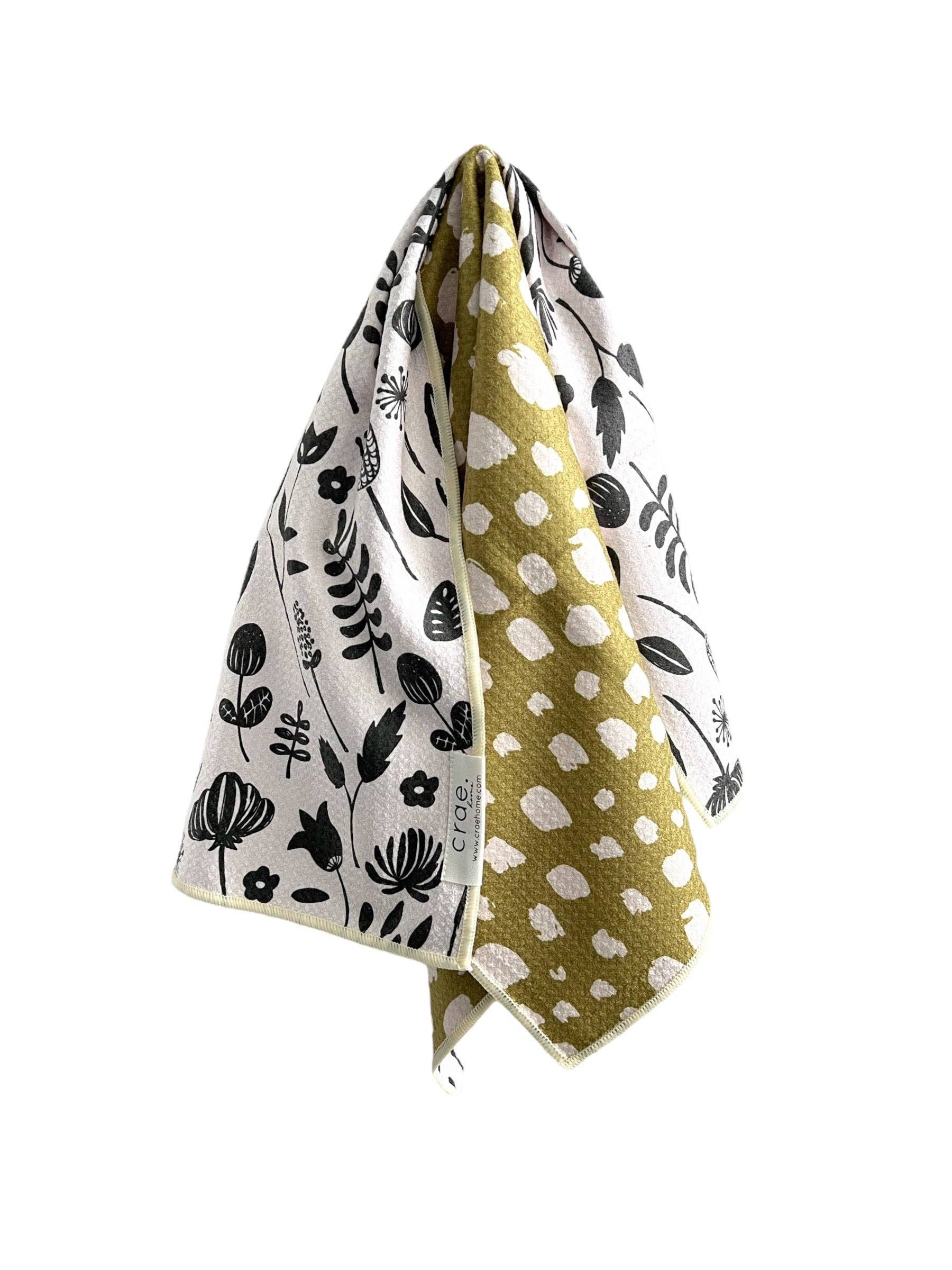 Crae Vintage Highway: Reversible Hand Towel 1 Crae Vintage Highway: Reversible Hand Towel