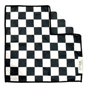 Crae Checkmate: Double-Sided Washcloth