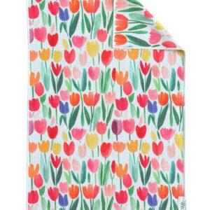 Crae Tulip Time: Double-Sided Hand Towel