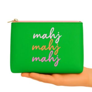 Aspen Lane Mahjong Bag Pouch (Green)