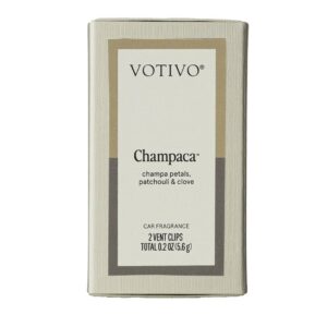 Votivo Champaca Car Fragrance - 6 Pack | For Easter Baskets