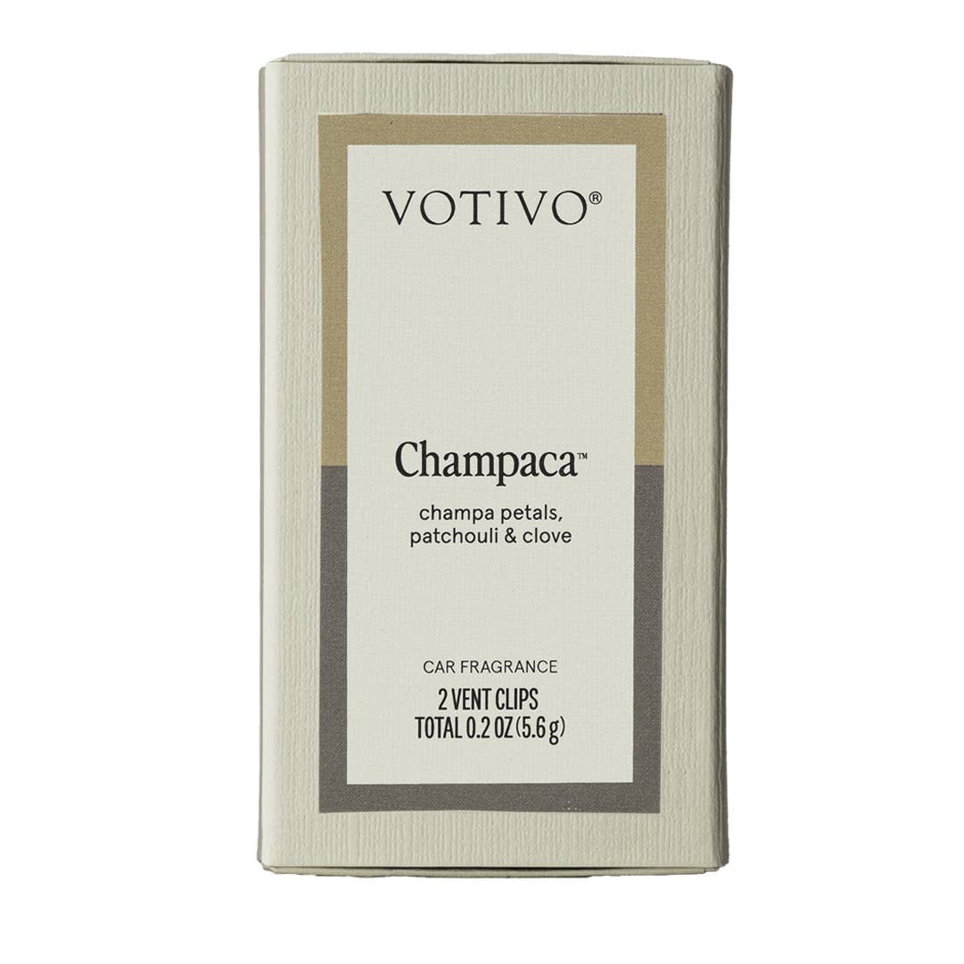 Votivo Champaca Car Fragrance - 6 Pack | For Easter Baskets 1 Votivo Champaca Car Fragrance - 6 Pack | For Easter Baskets